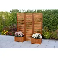 Merxx Sichtschutz mit Blumenkästen 158 x 14 x 32,5