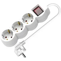 Value 19.99.0951 Steckdosenleiste Weiß CEE-Stecker 1 St.