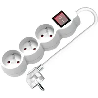 Value 19.99.0961 Steckdosenleiste Weiß CEE-Stecker 1 St.