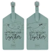 Legami - Gepäckanhänger, Let's Get Lost Together, Set mit