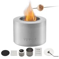 Vevor Feuerstelle, Feuerschale Feuerkorb Rauchfrei Holzfeuerschale Φ127x108mm,
