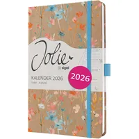 Sigel J6807 Wochenkalender 2026 A5 blau, rot, Hardcover aus