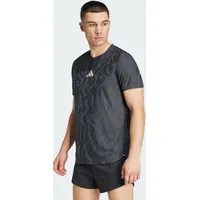 Adidas Ultimate Running Engineered Climacool+ Kurzarm-t-shirt - Black XL