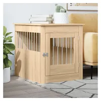 VidaXL Hundekäfig im Möbelstil Sonoma-Eiche 64,5x80x71cm Holzwerkstoff