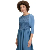Vera Mont Damen Bolero-Jacke figurbetont Hushed Blue,40