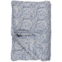 Ib laursen Quilt Abby blaues Paisleymuster 170 x 130