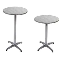 BC-ELEC Aluminium BARTISCH TISCH HÖHENVERSTELLBAR 70-110CM