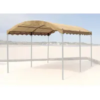 Quick Star Ersatzdach zu Bogenpergola 3x4m Sand Pavillon Pergola