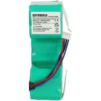 EXTENSILO Akku Ersatz für Ecovacs 10001568, 10002167, ZJ1517-HFR, DD3G,