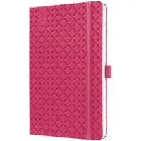 Sigel Buchkalender Jolie 2026 fuchsia pink