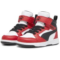 Puma Rebound V6 Mid Ac+ Babyschuhe White / Black
