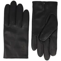 Boss Glove Handschuhe Leder schwarz