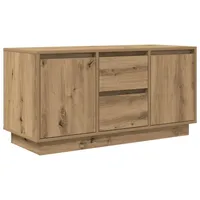 VidaXL TV-Schrank mit LED-Leuchten Artisan-Eiche 100x41x50 cm