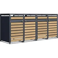 Axi Mülltonnenbox Lucas 80 x 116 x 264 cm