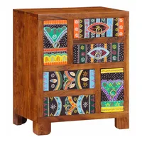 VidaXL Sideboard 50 x 60 x 35 cm mehrfarbig