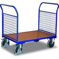 VARIOfit Doppel-Stirnwandwagen mit Draht 1.200 x 800 mm