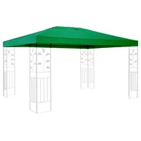 Quick Star Ersatzdach für Rank Pavillon 3x4m Grün Ersatzbezug