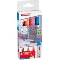 Edding 95 Glasboardmarker farbsortiert 1,0 - 5,0 mm, 4