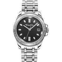Thomas Sabo Damenuhr, Divine Black 33mm 10ATM