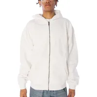 Karl Kani Chest Signature Essential Zip Hoodie in weiß