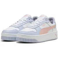 Puma Carina Street Plateau Sneaker Damen 40 white/rose quartz/cool