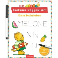 ArsEdition Lernraupe – Ruckzuck weggewischt! Erste Buchstaben: