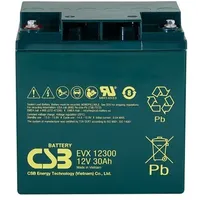 CSB Blei Akku EVX12300 12V 30Ah M5 Innengewinde zyklenfest