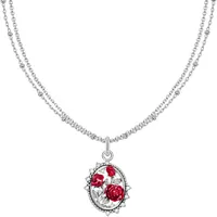 Thomas Sabo Kette mit Anhänger »Roses Romance, KE2302-691-10-L45V«, mit