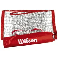 Wilson EZ 10' Tennisnetz Ersatz ́ Rot, Schwarz