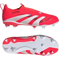 Adidas Predator League Laceless Kids FG Fußballschuh ROT|WEISS|SCHWARZ 38