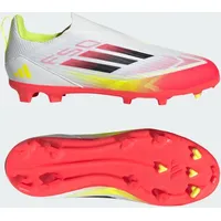 Adidas F50 League Laceless Kids FG/MG Fußballschuh WEISS|SCHWARZ|GELB 29
