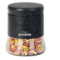 Neuetischkultur Vorratsdose Marble Black 0,7 Liter