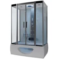 Tronitechnik IKARIA Komplettdusche mit Schiebetür 135 x 220 cm