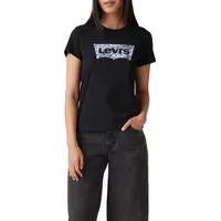 Levi's The Perfect Kurzarm-T-Shirt Ophelia Floral Bw Fi M