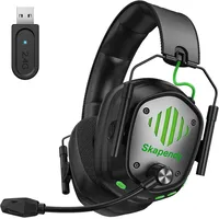 Skapendy VK81 Wireless Gaming Headset für PS5, PS4, PC,