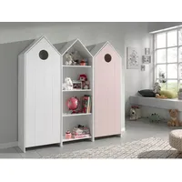 Vipack CASAMI Set 3-teilig - 1x Schrank 1-türig mit