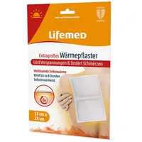 Lifemed Wärmepflaster Extra Groß 3 Stück - 190x130mm Wärme