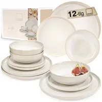 Sänger Korfu Tafelservice 12-tlg. creme beige