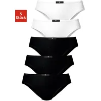 H.I.S. Slip H.I.S, Damen, Gr. 42, schwarz-weiß (schwarz, weiß),