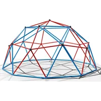 Veska DomeClimber Kinder Kletterkuppel Geodome 10FT - blau/rot
