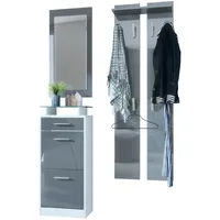 Vladon Loret V2 Garderobe 140 x 23 x 200