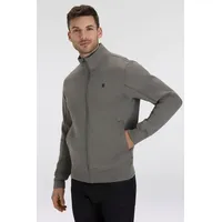 G-Star Sweatjacke mit Logostickerei auf der Brust grau L