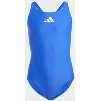 Adidas Solid Small Logo Badeanzug Blau/Weiß 92