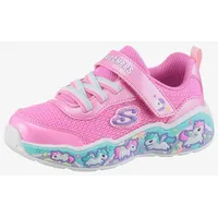 SKECHERS Play Scene Fun Squad Sneaker, Pink, 26 EU