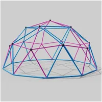 Veska Klettergerüst 360x360x180cm DomeClimber Kinder Kletterkuppel Geodome 12FT -