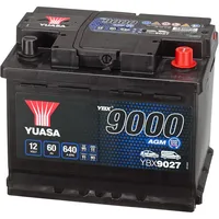 YUASA YBX9027 AGM 60Ah 12V