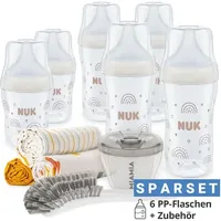 NUK Babyflasche, Babyflaschen Premium PP-Flaschen-Set Perfect Match 11-tlg. (300