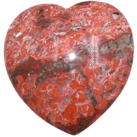 FIRETTI Edelstein FIRETTI "Schmuck Geschenk Herz", rot (rot, stein),