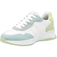 Rieker Damen W1308 Sneaker Low, Weiss 81, 37 EU