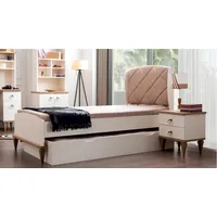 Aea Kinderzimmer Set Beige Kinderbett Nachttisch Jungzimmer Design Modern